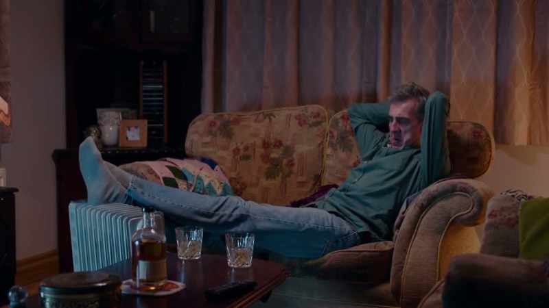 (Man on TV): But while he relaxes, his guard is down