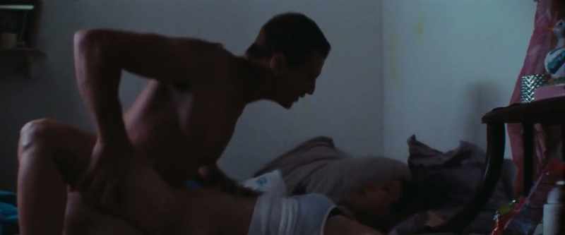 [man on TV] It's amazing… - [both moaning]