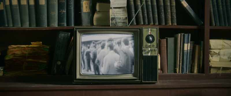 [man on TV] Traditionally here, every year after the elections
