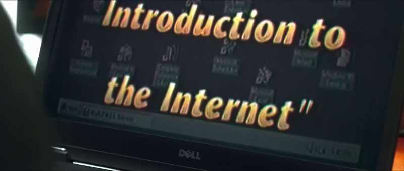 [man on video] Welcome to an introduction to the Internet