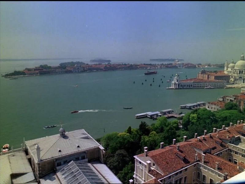 Man (over pa): This is venice, considered