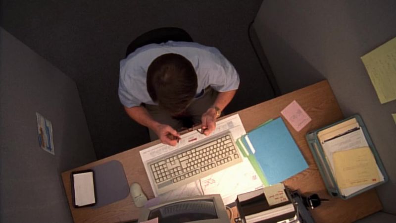 MAN (quietly): That's the base pay?