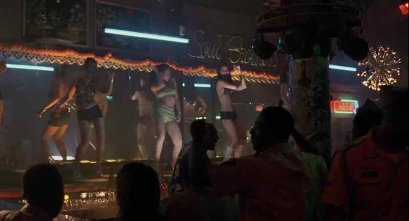 MAN: Shake it, baby. Shake it, shake it, shake it