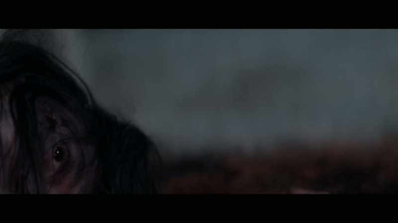 [man] She had been smashed in the face with a gigantic rock