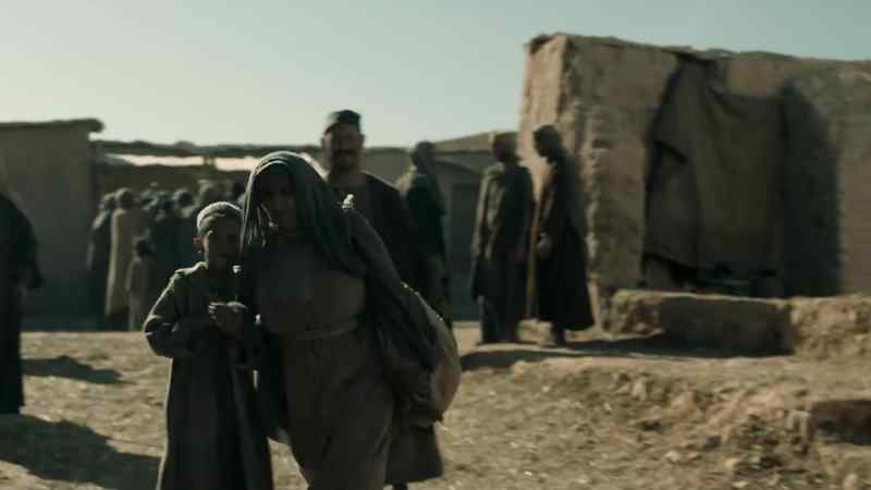 [ Man ] She's a leper!
