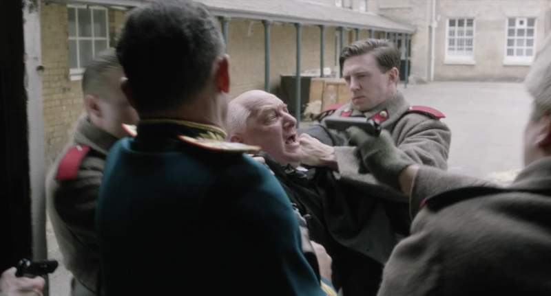 MAN Shoot him SHOUTING