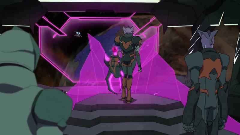 [man] Sir, cannons aimed at Voltron