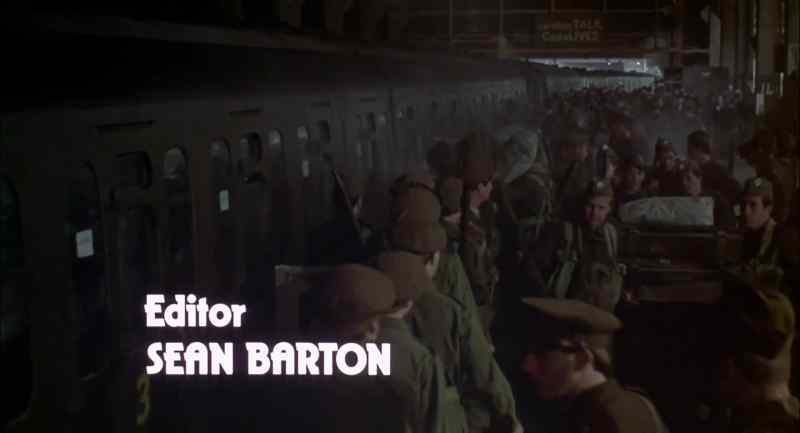 MAN: Sorry, lads, mind your backs. Gangway