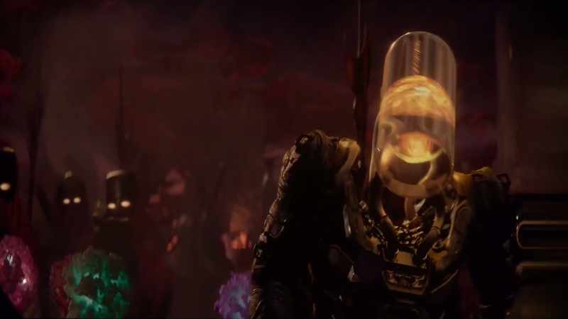 (MAN SPEAKING ALIEN LANGUAGE)