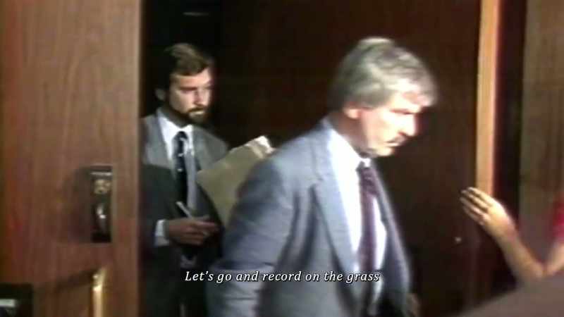 [Man speaking]