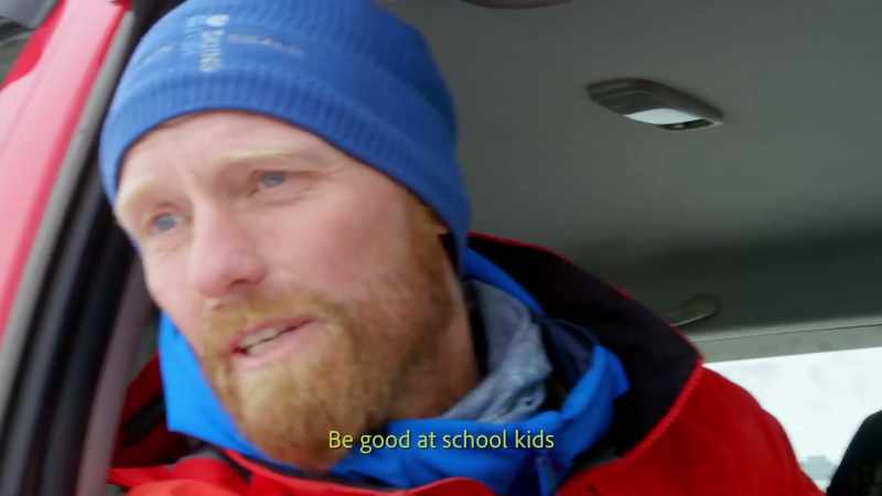 (man speaks foreign language)