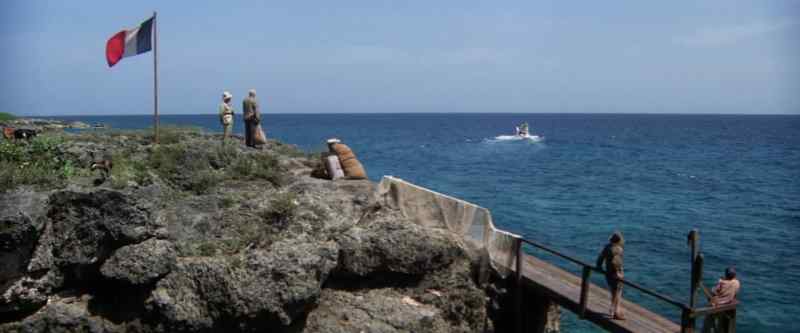 MAN: That's the only way off Devil's Island