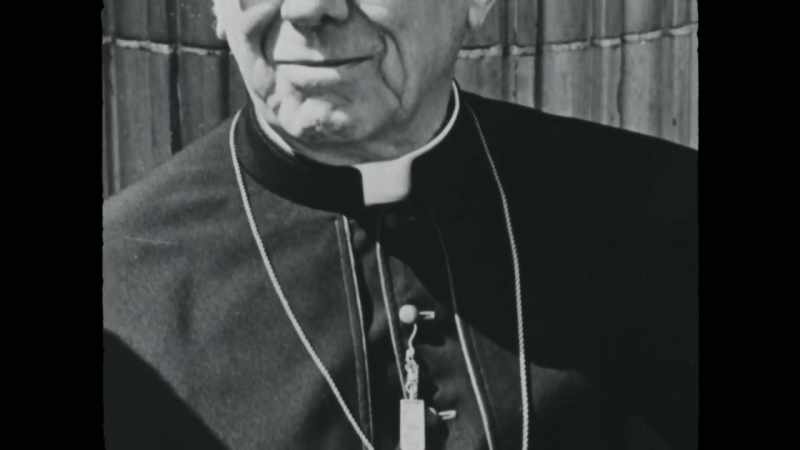 [man] The big gun is James Francis, Cardinal McIntyre