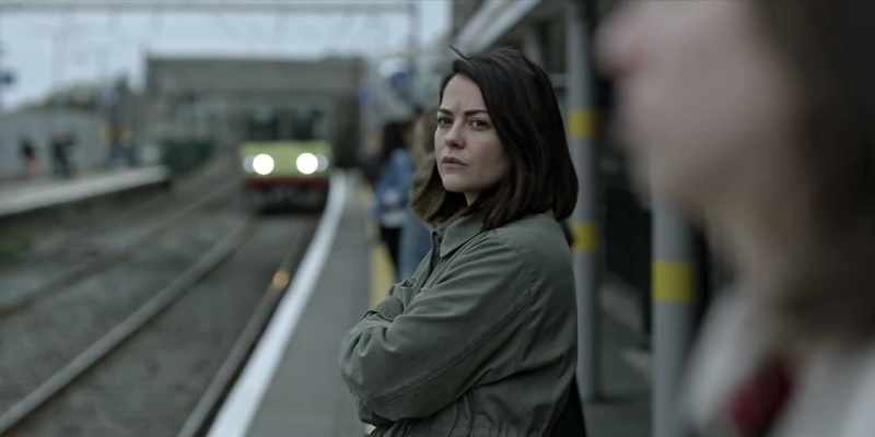 MAN: The train now approaching platform 1