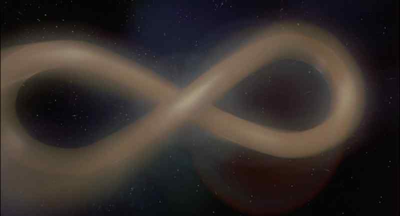 (man) These two connecting circles. They mean forever