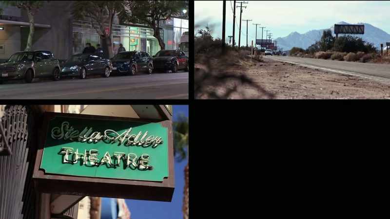 MAN: This is the acting studio aspiring actress
