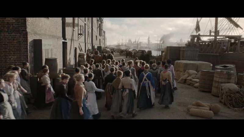 [man] Where are you going? -[Bessie] Westminster!