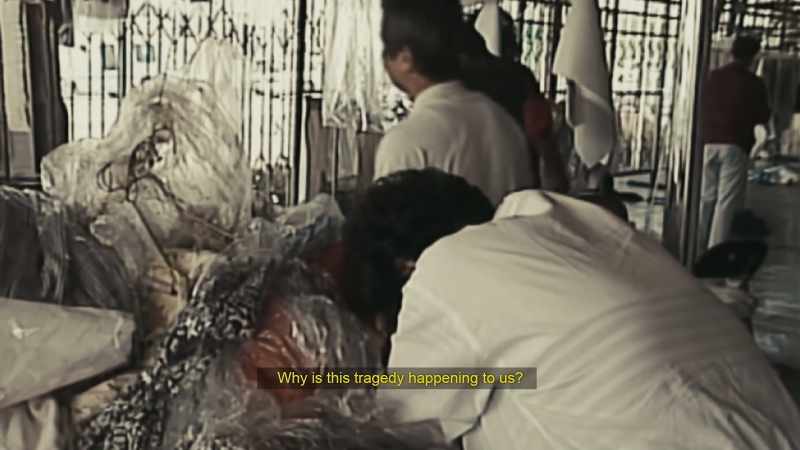 MAN: WHY IS THIS TRAGEDY HAPPENING TO US?