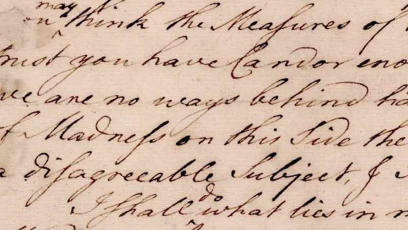 Man as William Franklin: However mad you may think the Measures