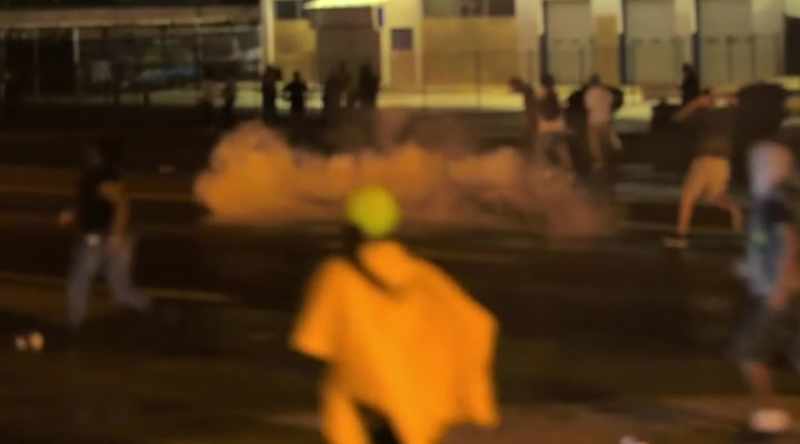 Man: You must disperse the area immediately