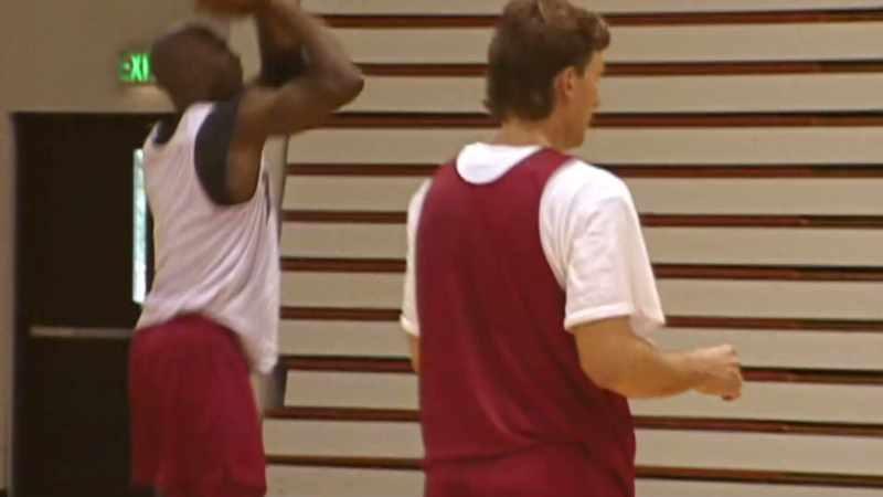 Man, when you see your leader working extremely hard in practice