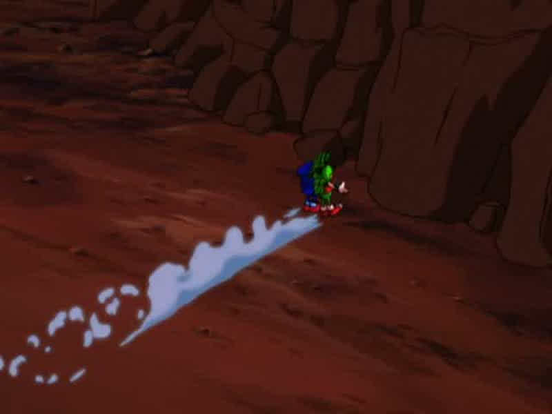 MANIC: SONIC, DUDE, TRY A SUPER SPIN!