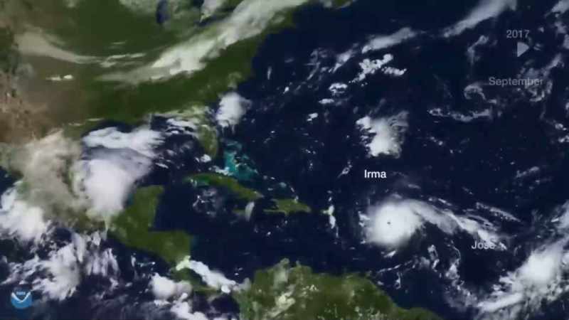 MANN (off screen): These storms are now about 20% more destructive because