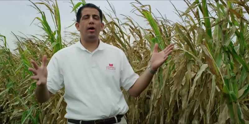 Many crops were lost due to the weather