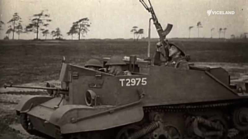 Many were fitted out to carry two working Bren guns
