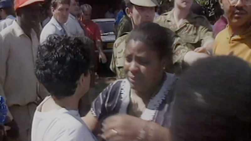 MANY PEOPLE WERE KILLED DURING THOSE NEGOTIATIONS