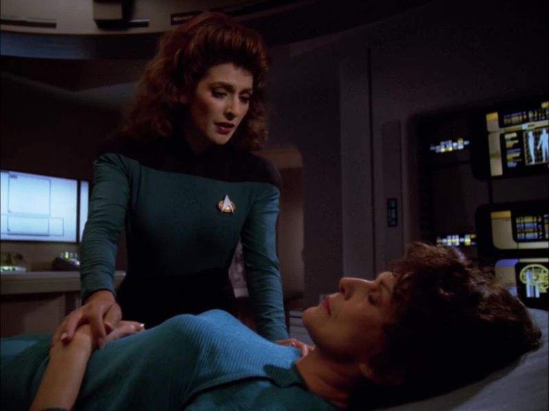 Maques, what were you doing in sickbay?