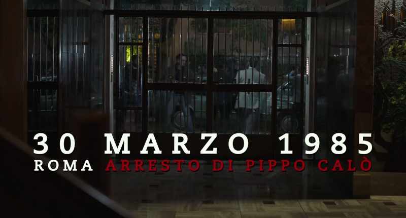 March 30, 1985 Rome, pippo calo's arrest