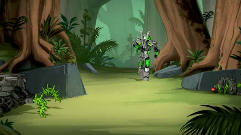 Marching I am into the jungle! -[hissing]