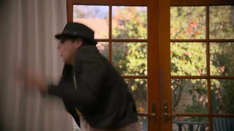 Marcus, can you please calm the dog down? She's scaring my kid!