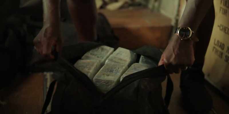 [Marcus] What's in this bag, right-- -Hey, no. Do not open that