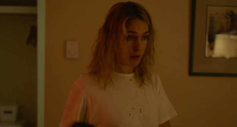 Maria from... is in the hallway