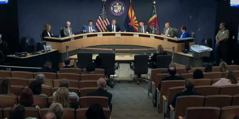 Maricopa County is the second largest voting district