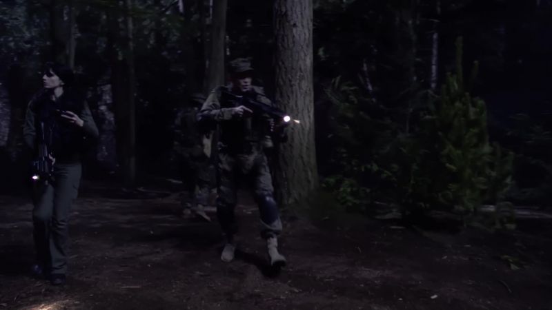 Marines, secure perimeter