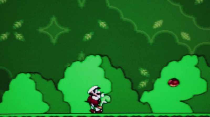 Mario was a very slow-moving