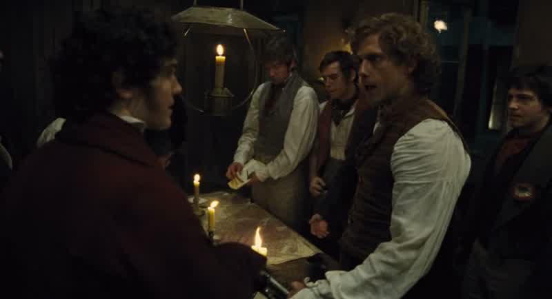 Marius wake up What's wrong todayYou look as if you've seen a ghostSome wine and say what's going onA ghost you say A ghost maybeShe was just like a ghost to meOne minute there then she was goneI am