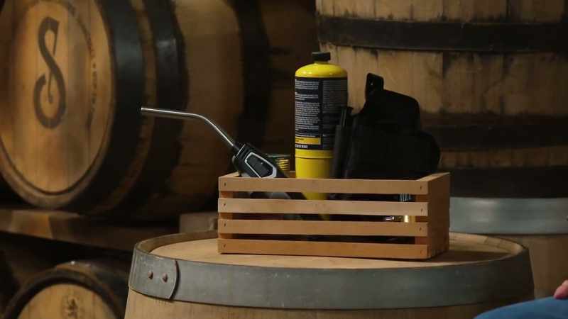 [mark] this here is a mac daddy torch setup