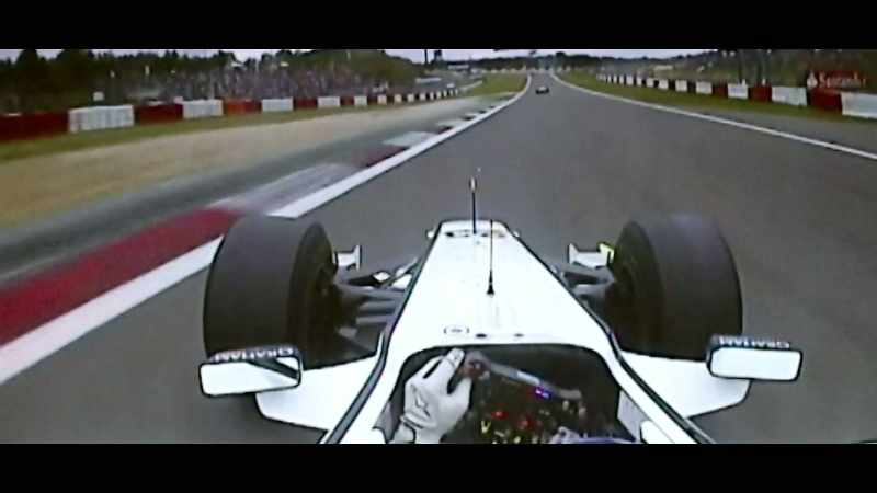 Mark Webber up into third, and Rubens Barrichello dropping to fourth