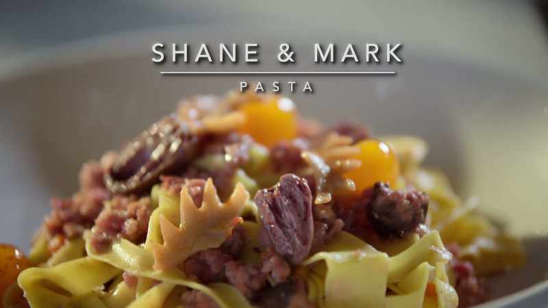 [Mark] We've made tagliatelle al ragu