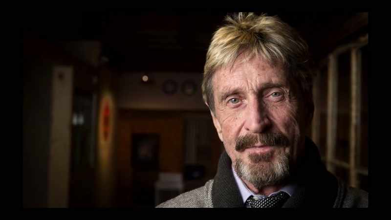 Marsh: John McAfee comes in, and this is where we see