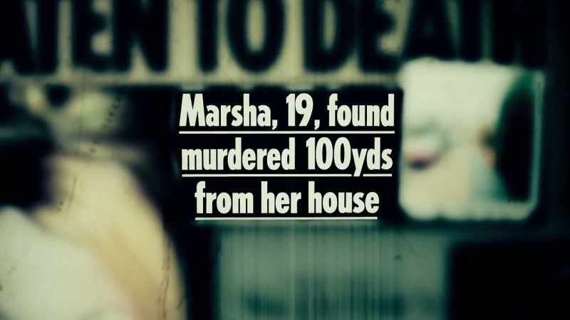 Marsha was killed with a single blow