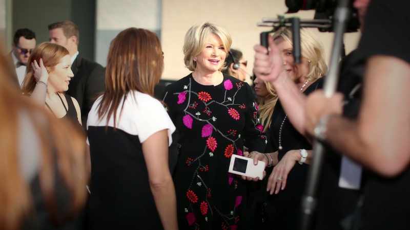 [Martha] My publicist said