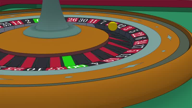 Martian roulette dealer: 34 red