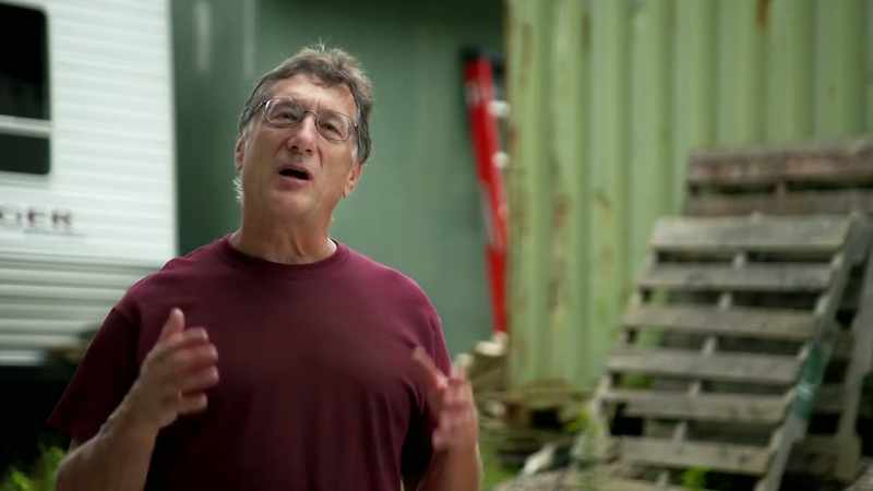 MARTY: As I start digging with the excavator on the anomaly