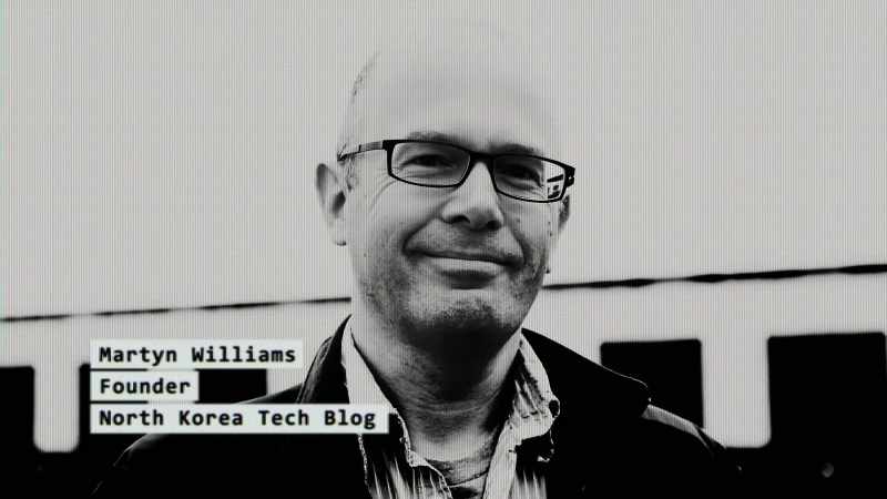 Martyn Williams is a reporter who's been to North Korea