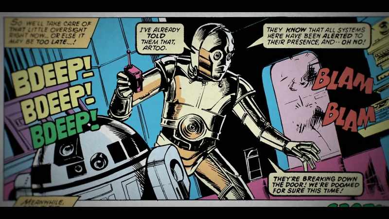 Marvel started putting out Star Wars comic books